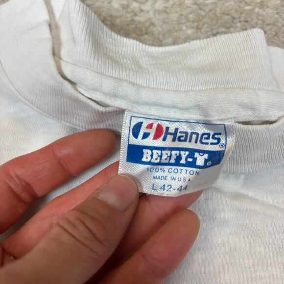 Vintage 80s Millionaire in Training Ferarri T Shirt Crop Top Women's Large - Picture 8 of 12